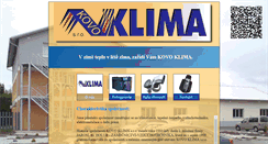 Desktop Screenshot of kovo-klima.cz